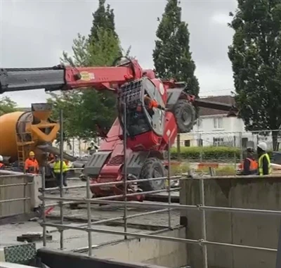 Tip Telehandler yn Nulyn