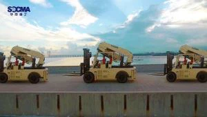 Craen Fforch godi Dyletswydd Drom 25 Ton