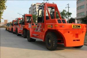 Truck Fforch godi Dyletswydd Drom 25 Ton