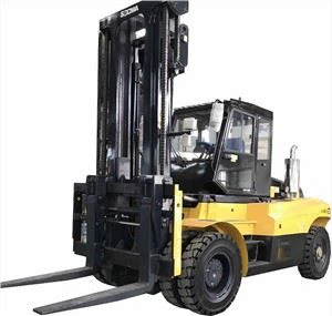 Ansawdd Uchel 12 Ton Diesel Forklift Lliw Melyn