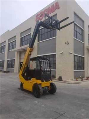 SOCMA MIINI 2.5Ton I 3Ton Forklift Gyda Boom Estynadwy