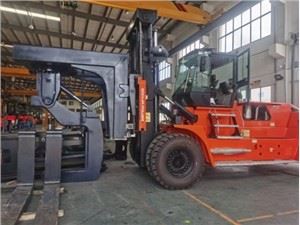 Fforch godi 30 Ton Atodi Coil Dur Cylchdro 360degree