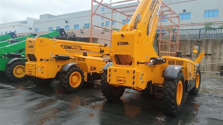 SOCMA 7 Ton 15m Telehandler 4WD Crab Mode